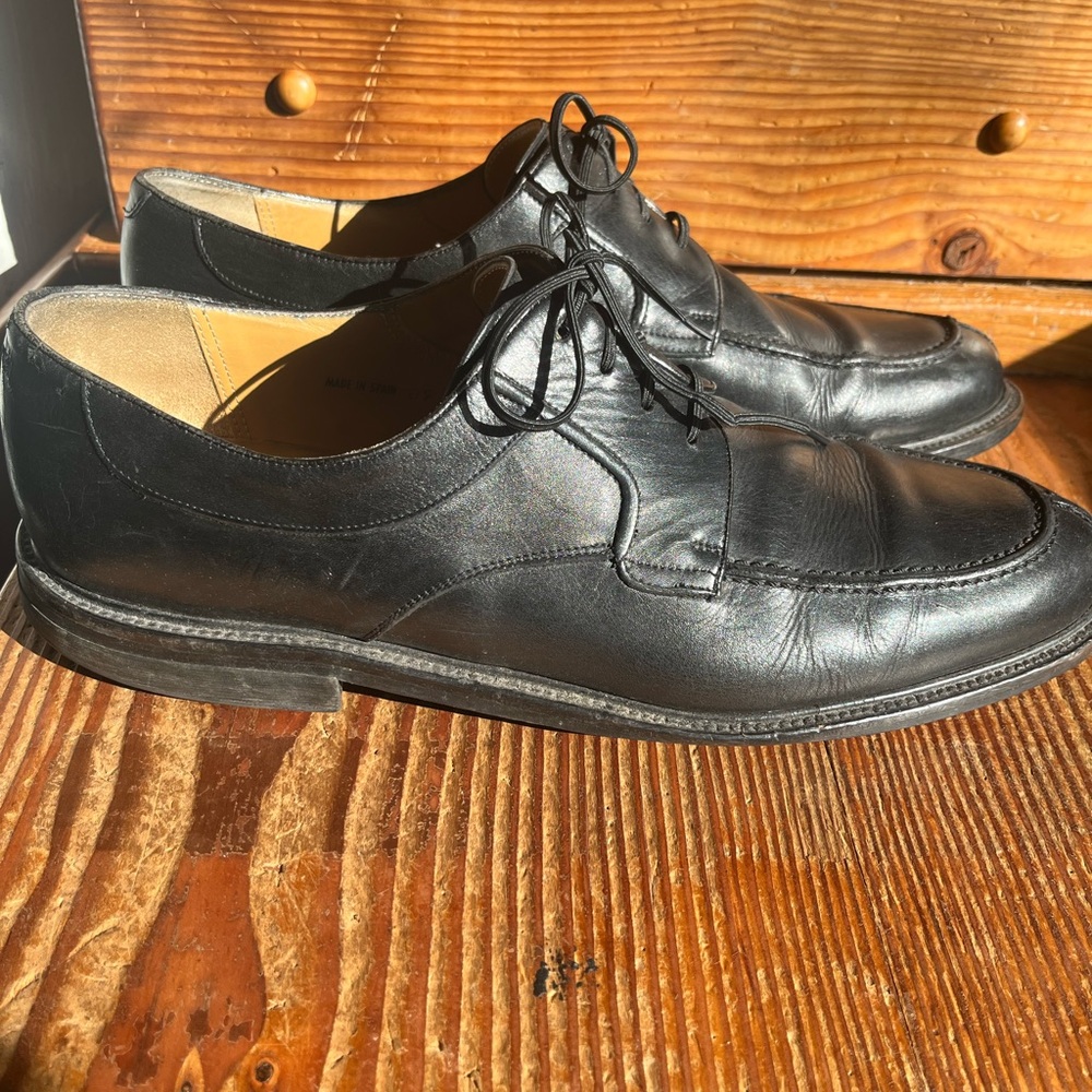Mezlan Fiore Dress Shoes Oxford Cordoba Black Leather Lace Up Size 13